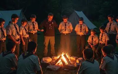 صلاة ختام المخيم